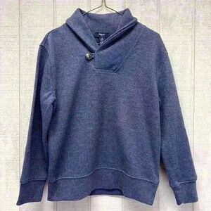 Gap Kids Boys Blue Ribbed Pullover Size Small